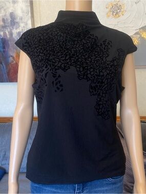 CYC Black Velvet Floral